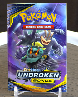 POKEMON 2019 GameStop Sun & Moon UNBROKEN BONDS Holofoil PROMO STICKER - Image 1