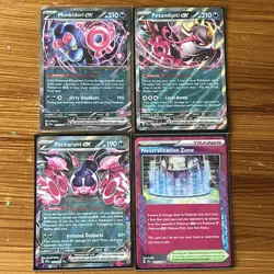 Pokemon ex bundle x8 TCG Cards shrouded fable, tef, por, dri, blk. Near mint - Image 2