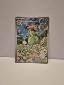 Pokemon tcg sv: black bolt Lilligant 092/086 IR English NM - Image 1