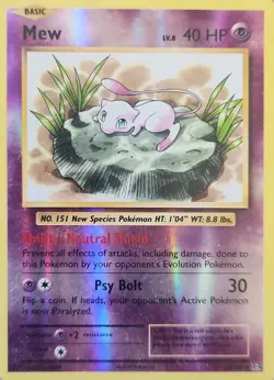 Evolutions Mew 53/108 REVERSE Holo Rare Pokemon TCG - Image 2