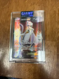 Pokemon Mewtwo-EX TCG Full Art Ultra Rare Holo Card Breakthrough 158/162 - Image 1