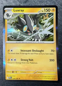 Pokemon Luxray 028/088 : Perfect Order Rare Holo TCG NM - Image 1