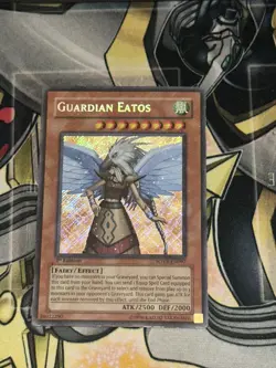 Guardian Eatos SOVR-EN097 Secret Rare 1st Edition Yu-Gi-Oh LP - Image 2