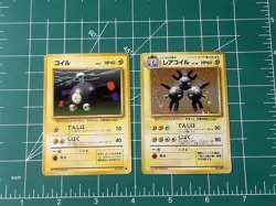 Magneton Holo Rare #082 Magnemite set Pokemon 1996 Base Set Japanese Card - Image 1
