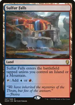 [MTG] Sulfur Falls (247) (DOM) NM - Image 1