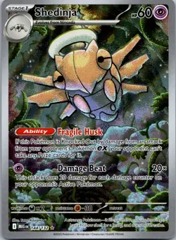 Pokemon Shedinja 144/132 Illustration Rare NM - Image 1