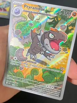 CARTE POKEMON PTYRANIDUR MEP 070 FR ALTERNATIVE PROMO - NM/M - Image 2