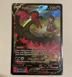 Galarian Moltres V TG20/TG30 Astral Radiance Pokemon - Image 1