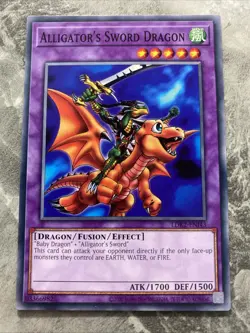 Yugioh - Alligator's Sword Dragon - LDK2-ENJ43 - Common Unlimited - Image 1