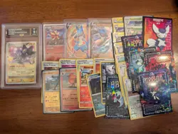 Pokemon Card Lot, Luxray Confetti Grade 9 And Many More - Image 1