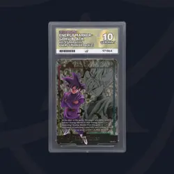 Dragon Ball Gold Energy Marker E01-07 Goku Black Ace Graded 10 Promo Card Pop 2 - Image 1