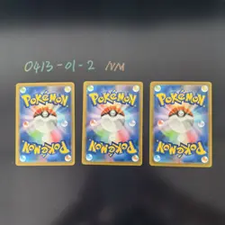 Pokemon 3Cards TCG Japanese Gloom, Scizor & Pidgey HOLO 109-118/108 NM - Image 2