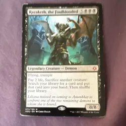Razaketh, the Foulblooded 073/199 Mythic Black English Magic Card - Image 1