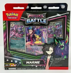 Pokemon Rival Battle Deck Marnie Morpeko Illustration Rare 206 Promo - Image 1