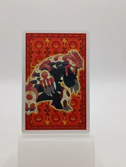 2015 POKEMON OMEGA RUBY PLAYING CARDS Treecko Ace of Spades - Image 2