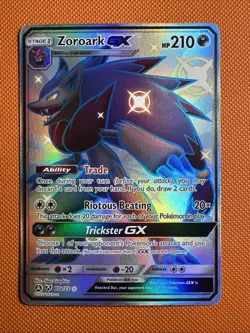 Zoroark GX 77a Alternate Art Promo Pokemon Card NM - Image 1