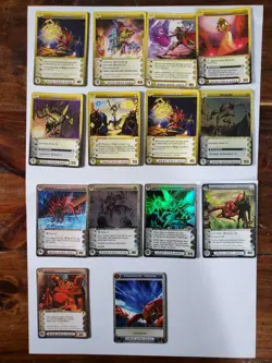 Chaotic TCG 106-Card Lot w/ Tin, UnderWorld Code, Rulebook, Mat - Image 5