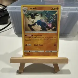 Pokemon - Lucario - 117/236 - Sun & Moon: Unified Minds (2019) - Image 1