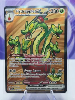 Hydrapple ex 156/142 Full Art Ultra Rare Stellar Crown Pokemon NM - Image 1