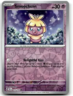 Smoochum 075/191 Common Surging Sparks Pokemon Reverse Holo Near Mint - Image 1