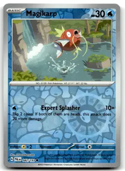 Magikarp 042/193 Common Paldea Evolved Pokemon Reverse Holo Near Mint - Image 1