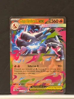 Pokemon TCG Mega Charizard X ex 013/094 Phantasmal Flames Free S&H (Please Read) - Image 5