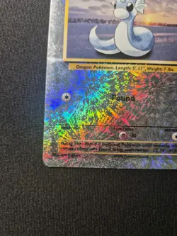 Dratini Reverse Holo Legendary Collection 38/110 Fireworks Holo Pokemon MP/HP - Image 5
