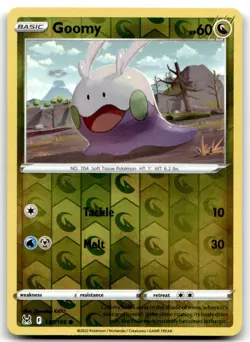 Goomy 132/196 Common Lost Origin Pokemon Reverse Holo Near Mint - Image 1