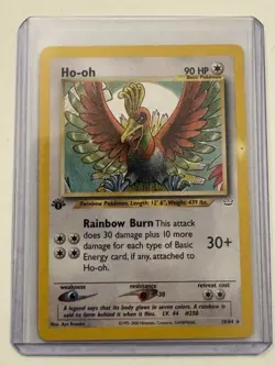 Pokemon Ho-oh 18/64 Neo Revelation 1st Edition - Image 1