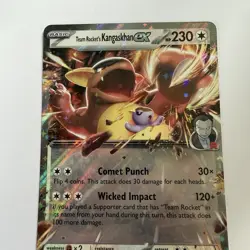 Pokemon TCG Team Rocket’s Kangaskhan ex 162/217 Ascended Heroes Pack Fresh / NM - Image 3