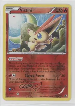 Victini Reverse Foil Pokemon Black & White Legendary Treasures #23 - Image 1