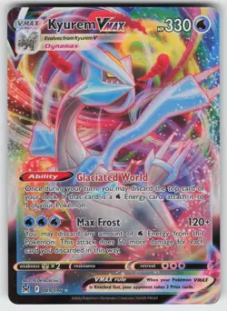 Kyurem VMAX Ultra Rare SWSH11: Lost Origin 049/196 Pokemon - Image 1