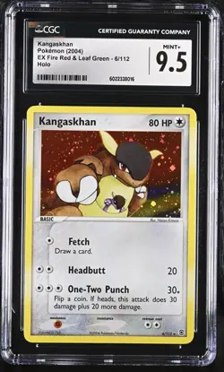 Pokemon Kangaskhan 6/112 Holo EX Fire Red Leaf Green - CGC 9.5 - Image 1