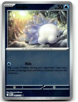 Snom (Friend Ball) 052/217 Common ME: Ascended Heroes Pokemon Reverse Holo NM - Image 1