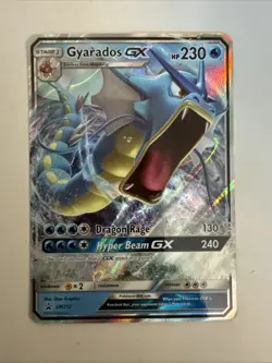 Pokemon Gyarados GX SM212 Black Star Promo ULTRA RARE NM/M - Image 1