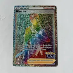 Blanche (Secret) Secret Rare Pokemon GO 082/078 NM - Image 1