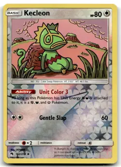 Kecleon 162/214 Uncommon Lost Thunder Pokemon Near Mint - Image 1