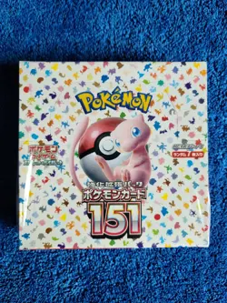 Pokemon 151 Japanese Booster Box Factory Sealed US seller With Shrink - Image 1