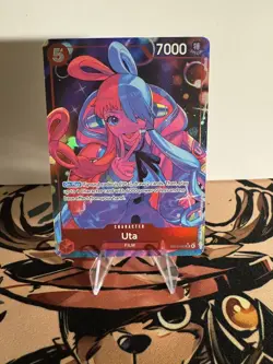 One Piece TCG ENGLISH Uta EB03-003 Alternate ALT ART Heroine’s Edition SR - Image 1