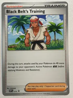 Black Belt's Training Promo SV: Scarlet & Violet Promo Cards 219 NM - Image 1