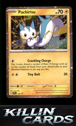 Pachirisu - 158 158 Pokemon Promo SV: Scarlet & Violet Promo Cards Card NM - Image 1