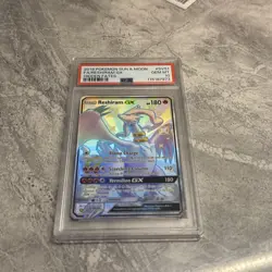 Reshiram GX SV51/SV94 Hidden Fates Full Art PSA 10 Pokemon Card - Image 4