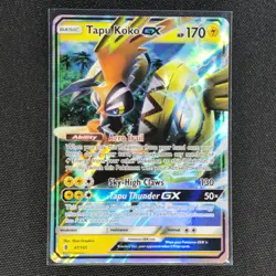 Tapu Koko GX - 47/145 - Ultra Rare Holo - Guardians Rising - Pokemon Card - VLP - Image 1