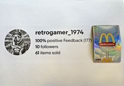 McDonald's Cards 2026 - GOLDEN ARCHES 24/24 REDEEMED Ultra Super Rare! - Image 2