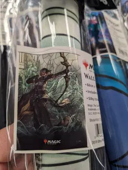 Vivian Stained Glass Planeswalkers Wall Scroll New Magic The Gathering - Image 1