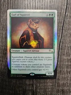 MTG Earl of Squirrel Foil NM Unstable Promo UST #108 LP - Image 1
