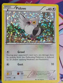 Pidove - 11/12 - McDonald's Promo 2011 Pokemon Pokemon Promos - Image 1
