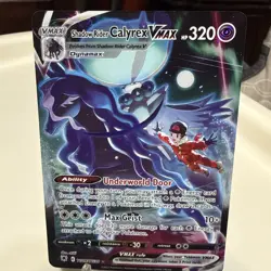 Pokemon TCG Shadow Rider Calyrex VMAX TG18/TG30 Astral Radiance Holo - Image 1