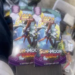 Pokemon TCG Sun and Moon Guardians Rising Sleeved Booster Pack New and Sealed - Image 1