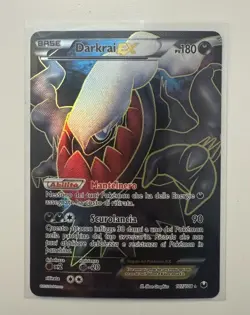 Pokemon Darkrai EX Full Art Ultra Rare Holo 107/108 Dark Explorers Italian - Image 1
